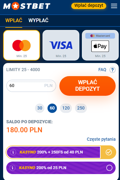 Jak wpłacić i wypłacić pieniądze